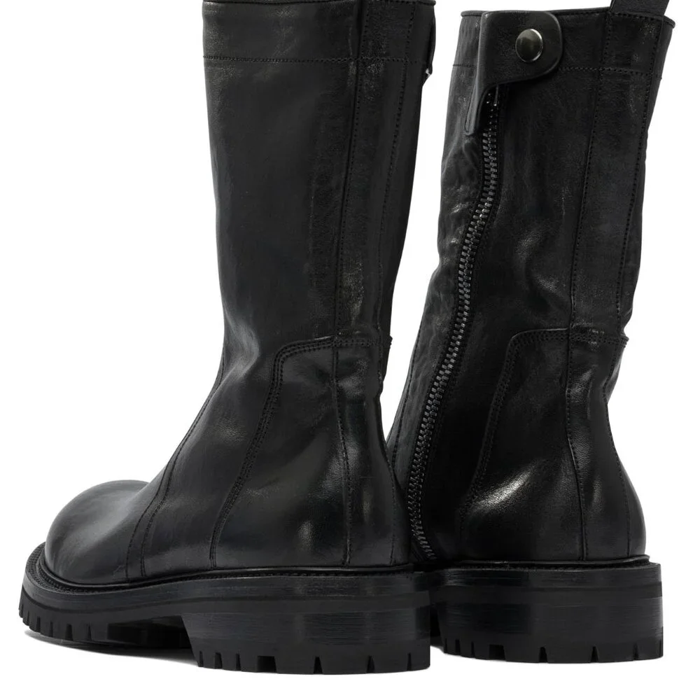 Rick Owens Army Creeper Ankle Boots IT 44 Men - Picture 4 of 5